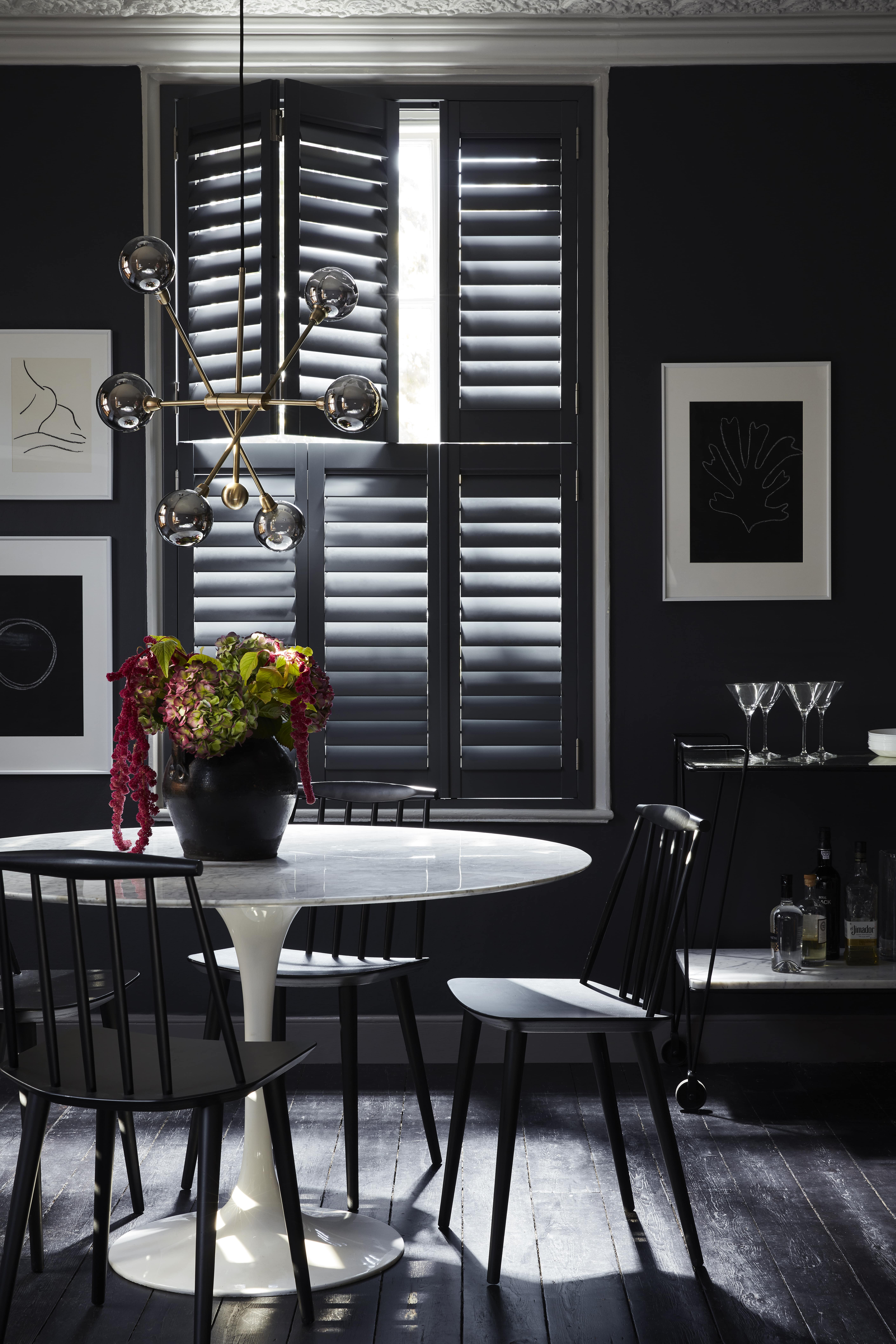 Tier on tier Shutters, dining room shutters, portrait-min Tier on tier Shutters, dining room shutters, portrait-min